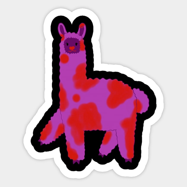 Lama Sticker by Catulus208